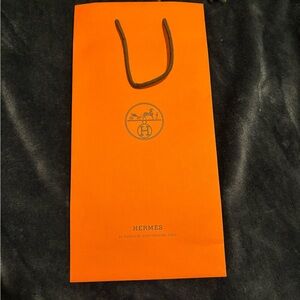 Hermes Orange Toiletry Bag